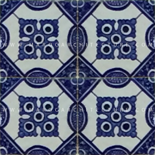 handpainted moroccan tiles color