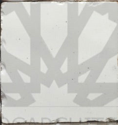 Zellij tile 2x2 - Porcelain White #19