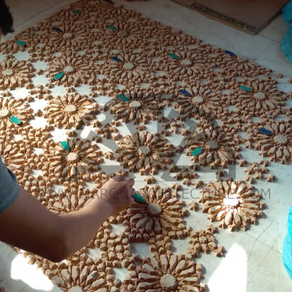 ALHAMBRA 16 POINTED STAR MOSAIC