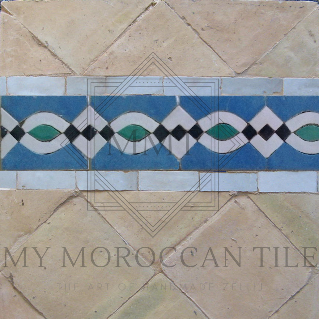 Zitoun Mosaic Border