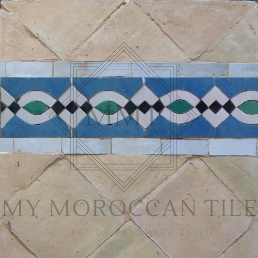 Zitoun Mosaic Border